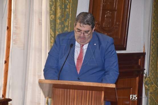 Cruz Roja alza la voz en el Pleno de Telde contra la lacra machista/FJS Fotografía.